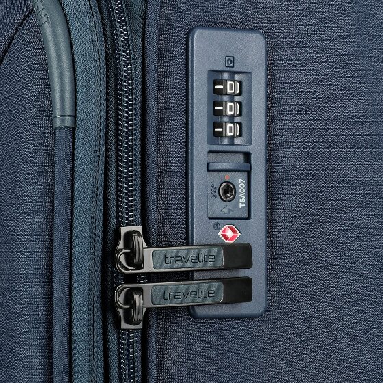 Travelite Skaii 4 kółka Walizka L 78 cm z funkcją poszerzenia