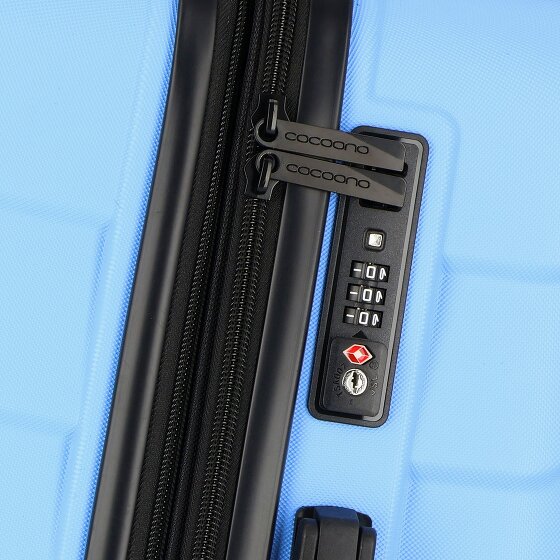 Cocoono Larnaka 4 kółka Zestaw walizek 3-części z plisą rozprężną