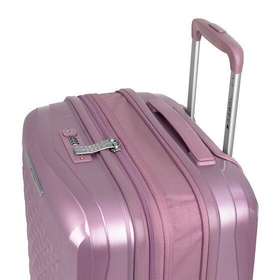 Gabol Queens 4 kółka Walizka kabinowy S 54 cm z plisą rozprężną