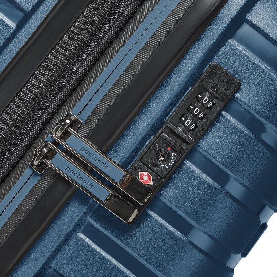 Pactastic Collection 04 THE CABIN + 4 kółka Walizka kabinowy S 55 cm z plisą rozprężną