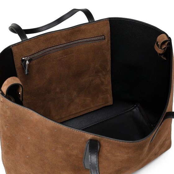 Liebeskind Monogram Shopper Bag Skórzany 47 cm