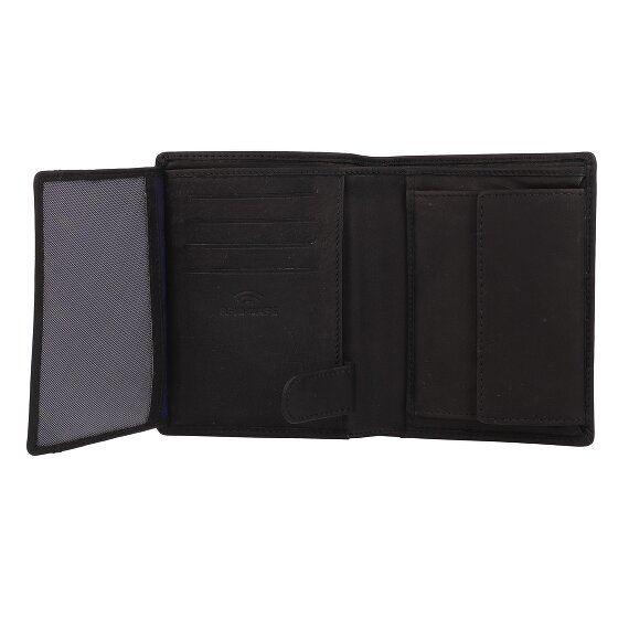 Jack Kinsky Aruba Portfel Ochrona RFID Skórzany 12.5 cm