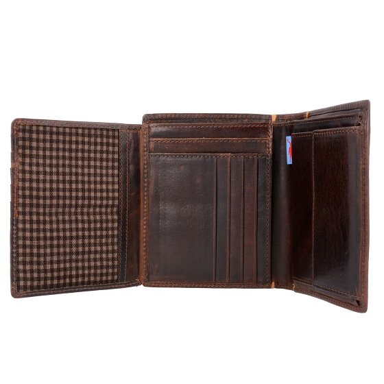 Jack Kinsky Colombo 200 Skórzany portfel 10 cm