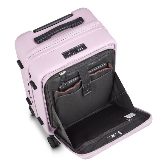 Roncato 4-kołowy wózek kabinowy Florence 55 cm z rozkładaną kieszenią na laptopa