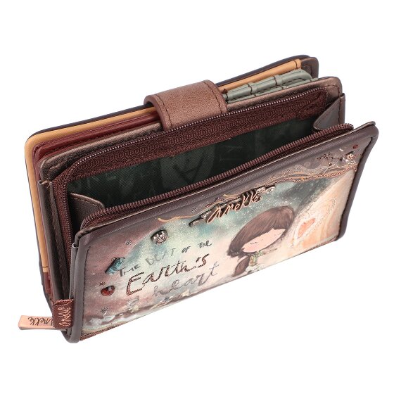 Anekke Core Portfel Ochrona RFID 14 cm