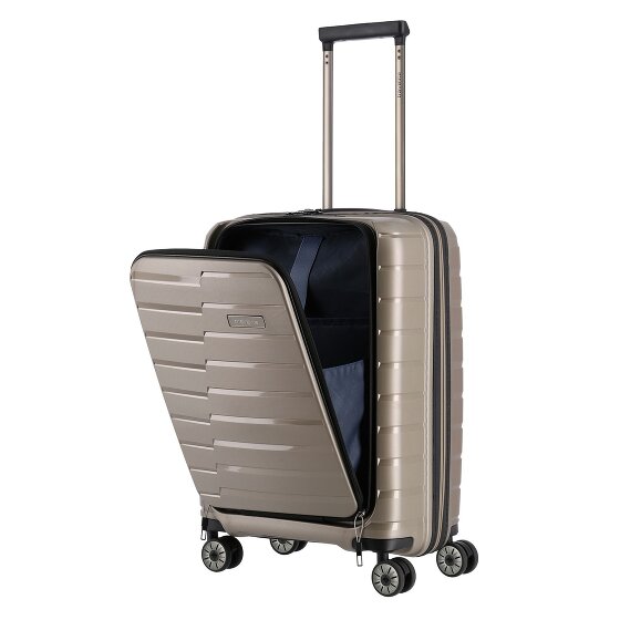 Travelite Air Base 4 kółka Walizka kabinowy 55 cm Komora na laptopa
