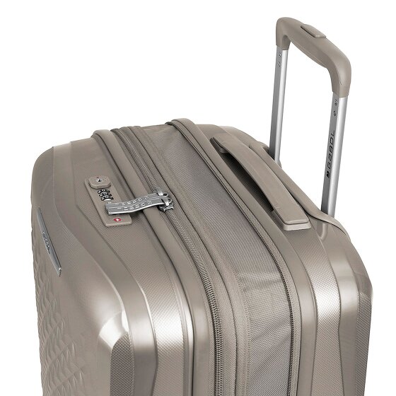 Gabol Queens 4 kółka Zestaw walizek 2-części z plisą rozprężną