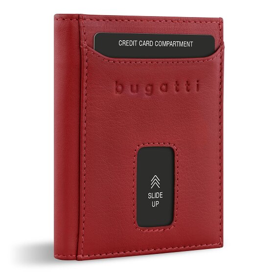 bugatti Secure Slim Portfel Ochrona RFID Skórzany 8 cm