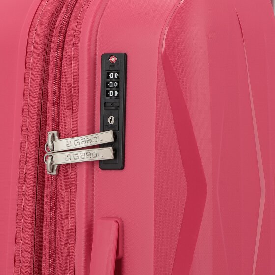 Gabol Infinity 4 kółka Walizka 66 cm z plisą rozprężną