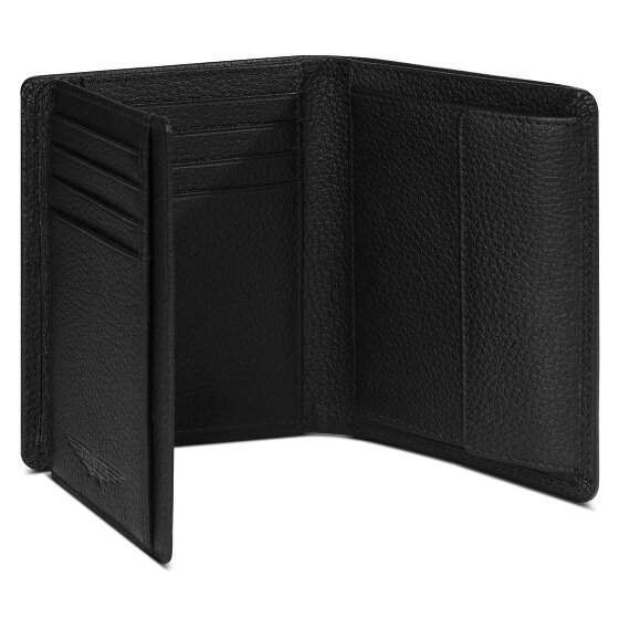 Police Portfel RFID skórzany 9,5 cm rozkładany