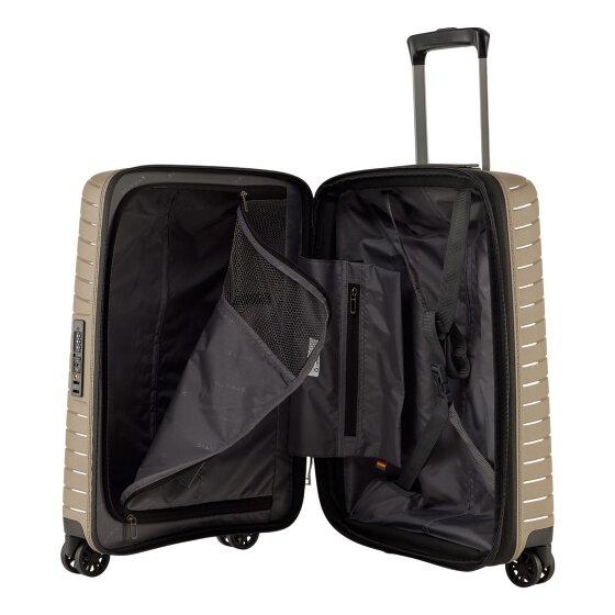 Stratic Novium 4 kółka Walizka kabinowy S 55 cm z plisą rozprężną