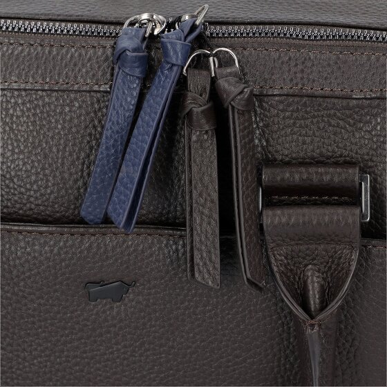 Braun Büffel Novara Teczka Skórzany 42 cm Komora na laptopa