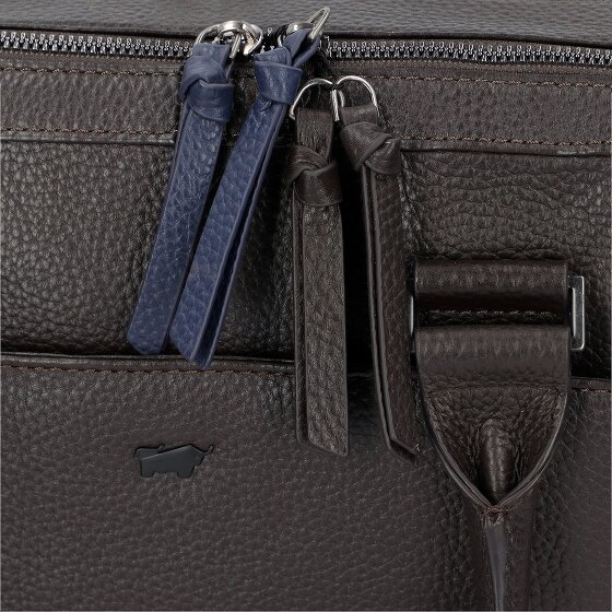 Braun Büffel Novara Teczka Skórzany 42 cm Komora na laptopa