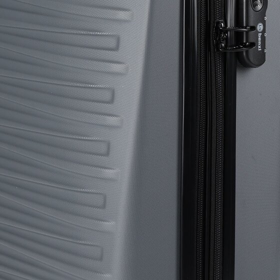 Benzi 5493 4 kółka Walizka kabinowy S 53 cm z plisą rozprężną