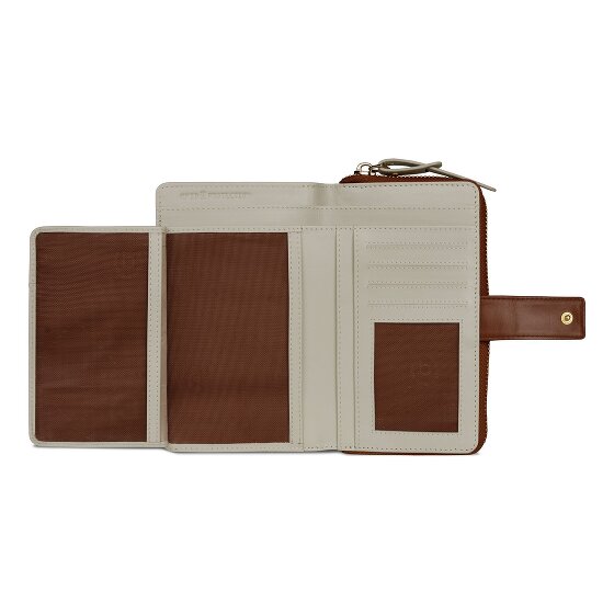 bugatti Viola Portfel Ochrona RFID Skórzany 16 cm