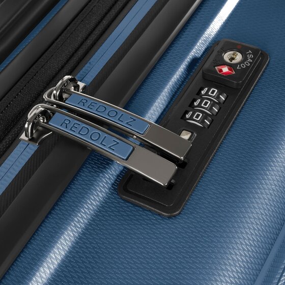 Redolz Essentials 14 4 kółka Walizka kabinowy 55 cm z plisą rozprężną