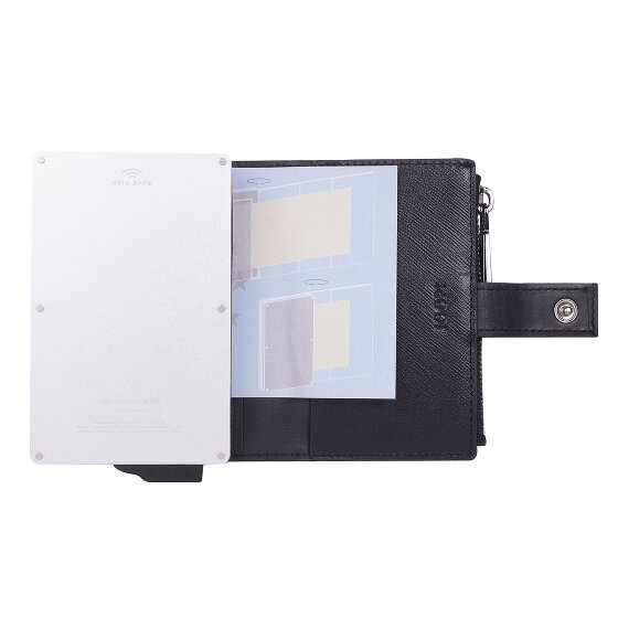Joop! Pero C-Four Etui na karty kredytowe Ochrona RFID Skórzany 7 cm