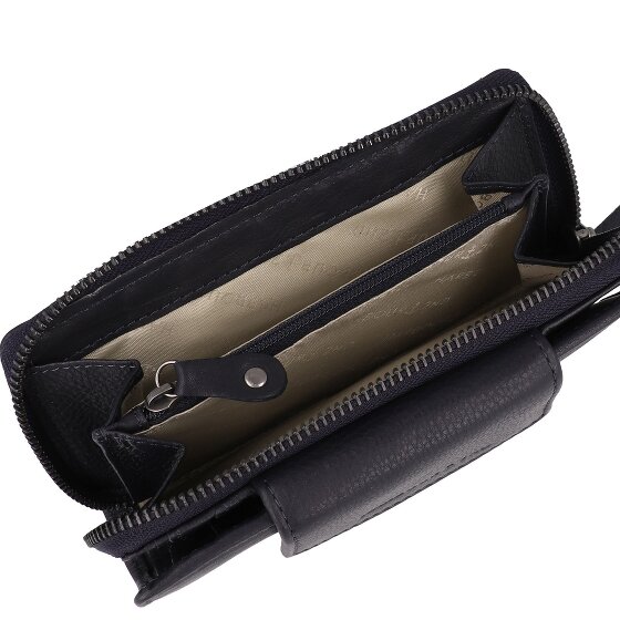 Harbour 2nd Belana Portfel Ochrona RFID Skórzany 16 cm