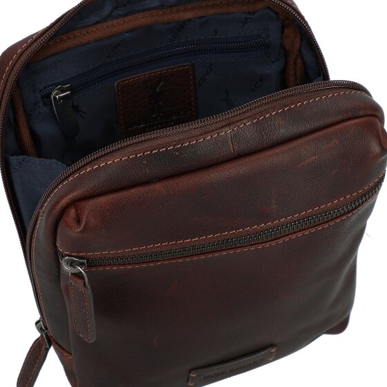 Jack Kinsky Porto Torba na ramię Skórzany 20 cm