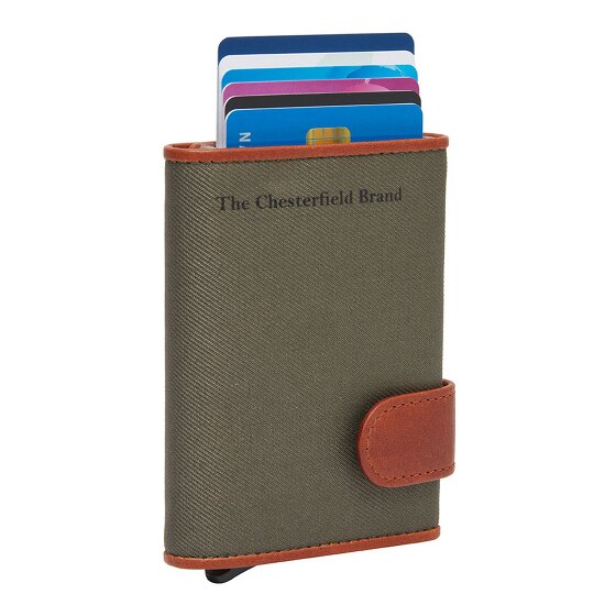 The Chesterfield Brand Delsbo Portfel Ochrona RFID Skórzany 7.5 cm