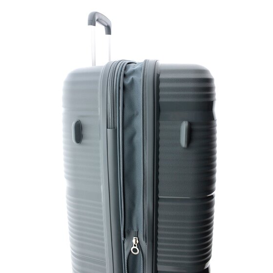 Gladiator 0800 4 kółka Walizka 76 cm z plisą rozprężną