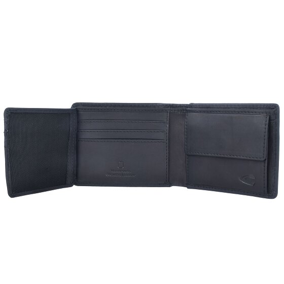 camel active Nepal Portfel Ochrona RFID Skórzany 11 cm