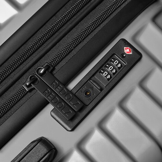 Redolz Essentials 18 4 kółka Walizka kabinowy 55 cm z plisą rozprężną