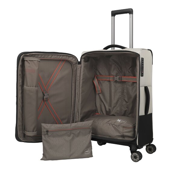 Travelite Crosslite 5.0 4 kółka Walizka M 66 cm z plisą rozprężną