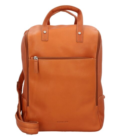 Harold's Campo Plecak biznesowy Skóra 45 cm Komora na laptopa