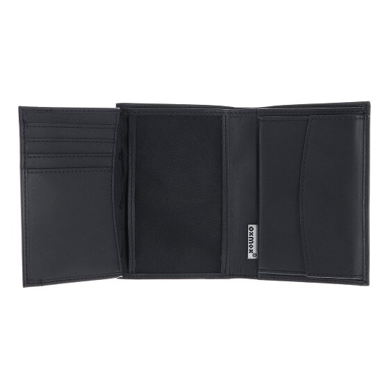 oxmox Leather Portfel Ochrona RFID Skóra 13 cm