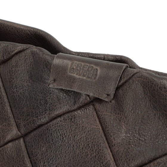 FredsBruder Check my Bag Torba na ramię Skórzany 35 cm
