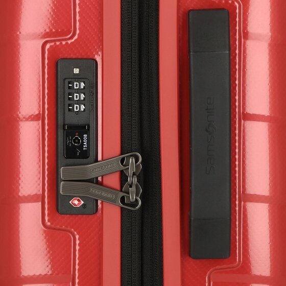 Samsonite Attrix 4 kółka Walizka kabinowy 55 cm z plisą rozprężną