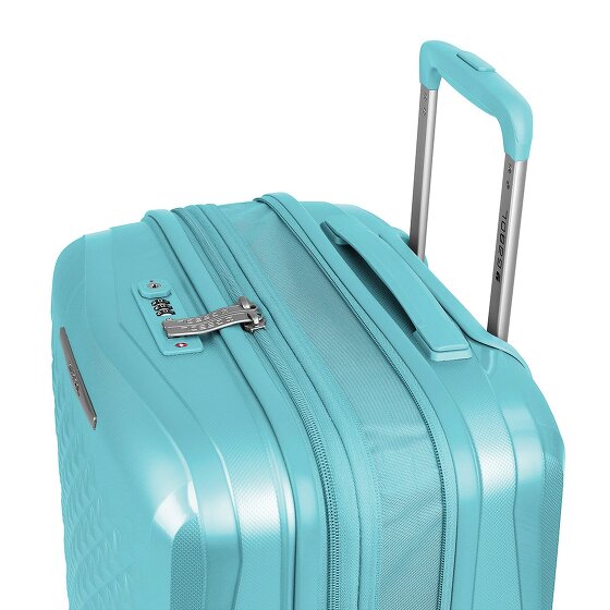 Gabol Queens 4 kółka Zestaw walizek 2-części z plisą rozprężną