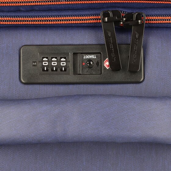 March15 Trading Silhouette 4 kółka Zestaw walizek 3-części z plisą rozprężną