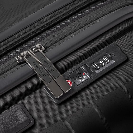 Farmhood Eco Edition 4 kółka Zestaw walizek 3-części z plisą rozprężną