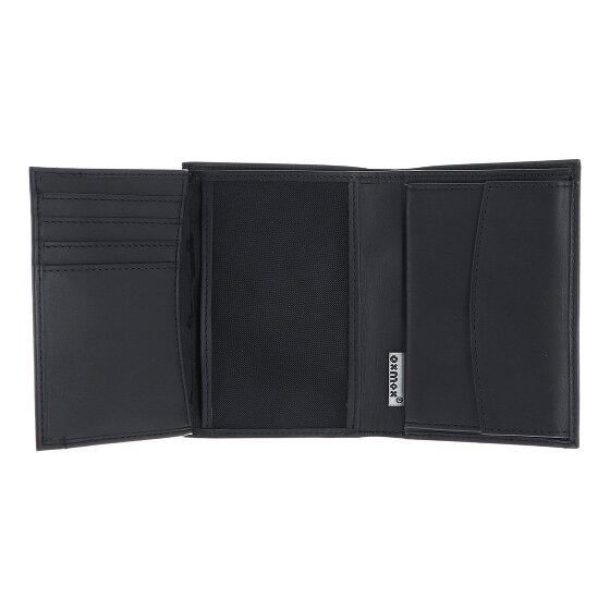 oxmox Leather Portfel Ochrona RFID Skóra 13 cm