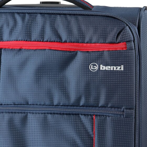 Benzi 5825 4 kółka Walizka kabinowy 55 cm z plisą rozprężną