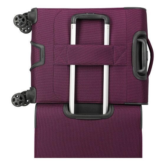 Travelite Cubis 4 kółka Walizka kabinowa S 55 cm z funkcją poszerzenia