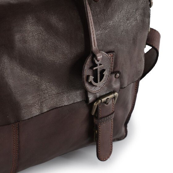 Harbour 2nd Cool Casual Briefcase Messenger Skórzany 36 cm Komora na laptopa