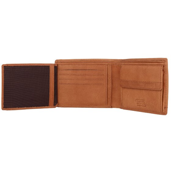 camel active Nimbus Portfel Ochrona RFID Skórzany 12 cm