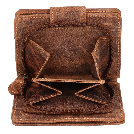 Greenburry Vintage portfel skórzany 12,5 cm