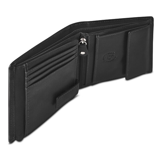 bugatti Valencia Portfel Ochrona RFID Skóra 12 cm