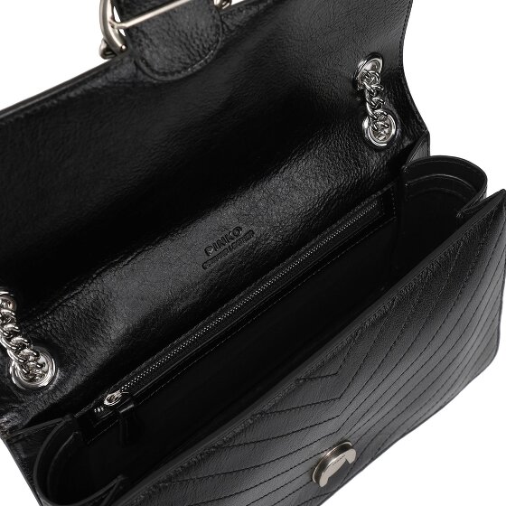 PINKO Love One Torba na ramię Skórzany 26 cm