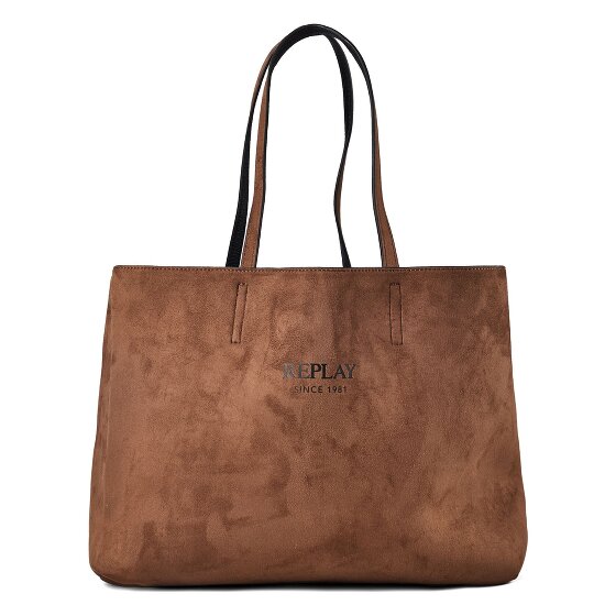 Replay Shopper Bag Skóra 36 cm