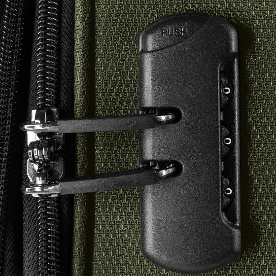 bugatti Valencia Soft 4 kółka Zestaw walizek 3-części z plisą rozprężną