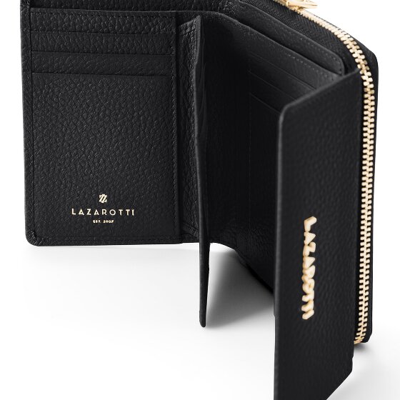 Lazarotti Portfel z skóry typu „zip-around” z Bolonii, 12 cm