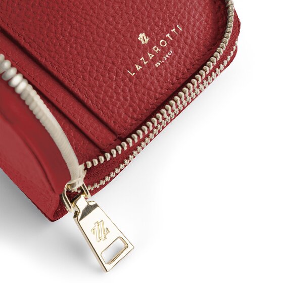 Lazarotti Bologna Leather XL Double Zip-Around Wallet RFID Leather 20 cm