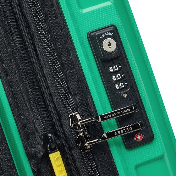 Delsey Paris Lutece Se 4 kółka Walizka kabinowa 55 cm z funkcją poszerzenia
