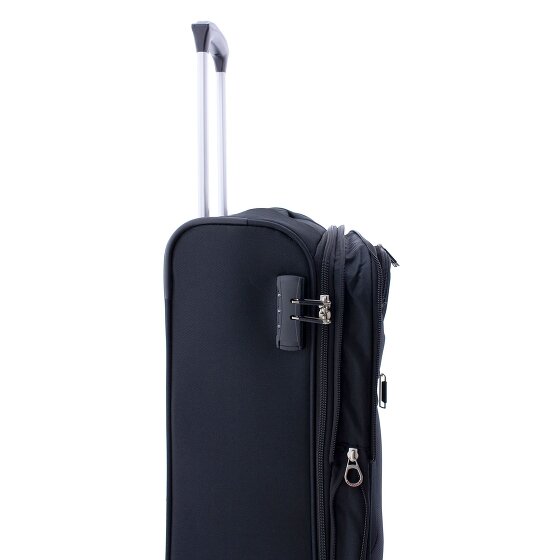 Gladiator 2000 4 kółka Walizka kabinowy 55 cm z plisą rozprężną