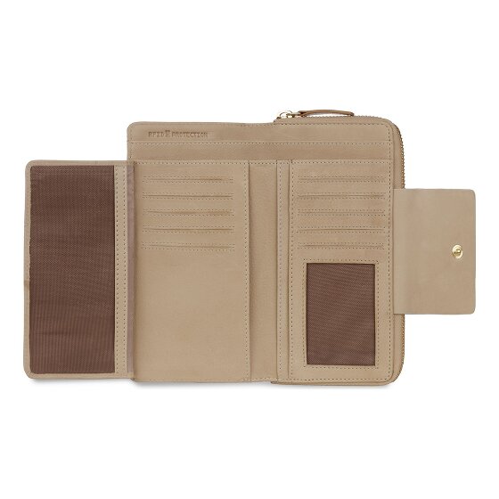 bugatti Fabia Portfel Ochrona RFID Skórzany 18 cm